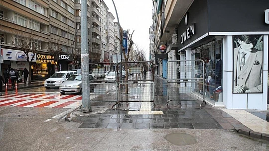 Yaya yürüme alanlarına sınırlandırma getirildi