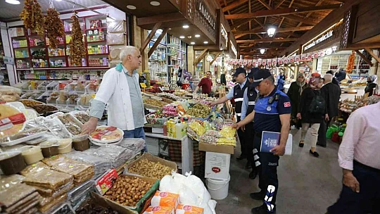 Zabıta ekiplerinden bayram öncesi denetim