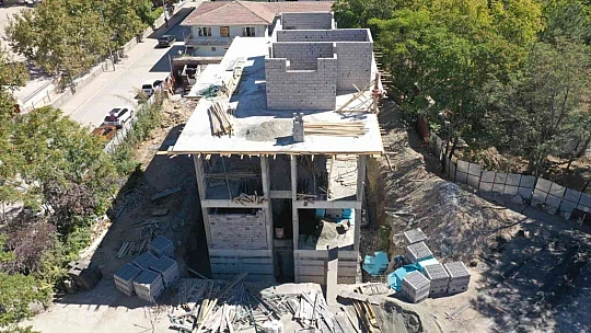 Zabıta Müdürlüğü yeni hizmet binasının inşası yükseliyor