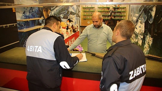 Zabıta ekiplerinden denetim