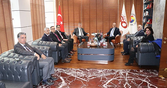 Gelir İdaresinden Başkan Alan'a ziyaret