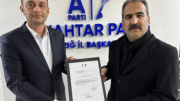 Anahtar Parti Elazığ Merkez İlçe Başkanlığına atama