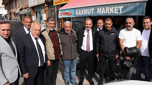 Başkan Alan'a Karakoçan'da yoğun ilgi ve görkemli karşılama