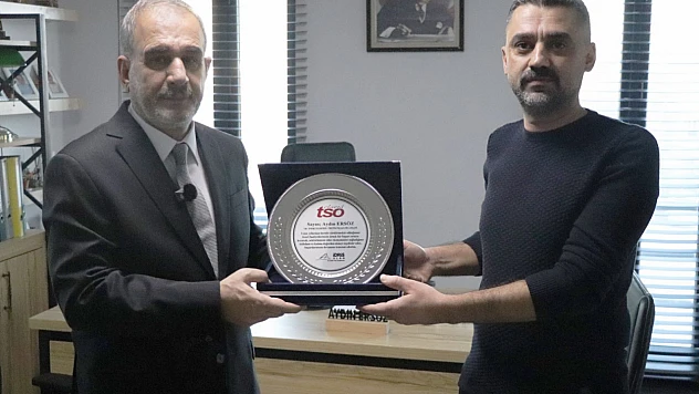 Başkan Alan'dan Aydın Ersöz'e ziyaret