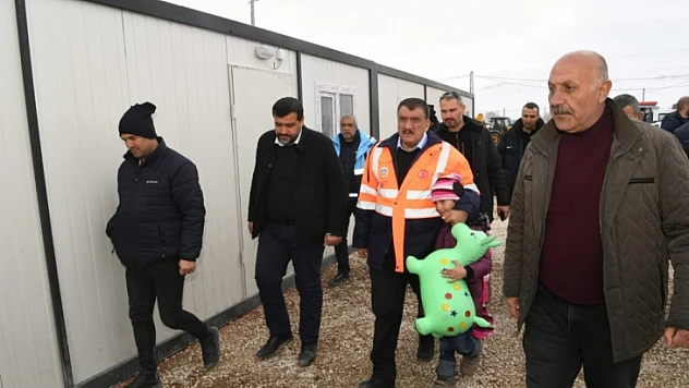 Başkan Gürkan: 'Gakgoş' kardeşlerimiz, Elazığ Belediye Başkanımız gece gündüz demeden yanımızda oldular
