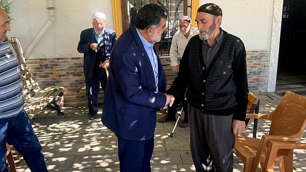 Başkan Suiçer'den yaşlılara ziyaret