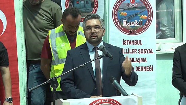 Baskil Suyatağı Kale Köyü'nde aşevi açıldı