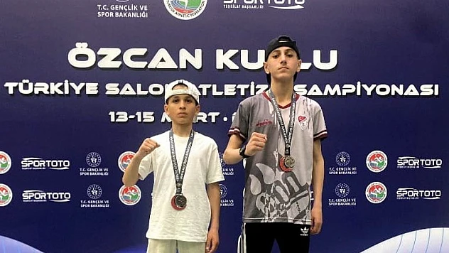 Bursa'da Elazığlı Atletlerden Türkiye dereceleri geldi