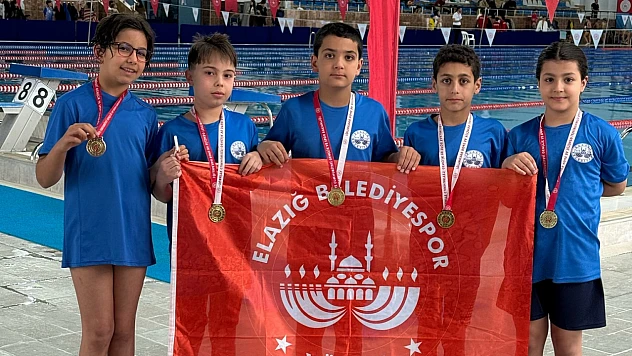 Elazığ Belediyesi Spor Kulübü Yüzme Takımı, önemli bir başarı elde etti