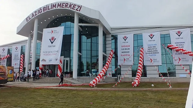 Elazığ Bilim Merkezi'ne TÜBİTAK'tan önemli destek