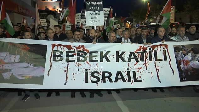 Elazığ'da Siyonizme karşı öfke yürüyüşü düzenlendi