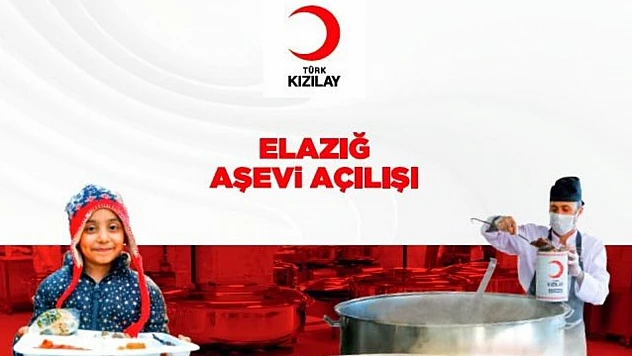 Elazığ'da Türk Kızılay Aşevi açılıyor