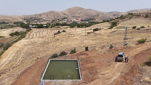 Elazığ İl Özel İdaresi'nden Sivrice'ye 6 adet sulama suyu tesisi