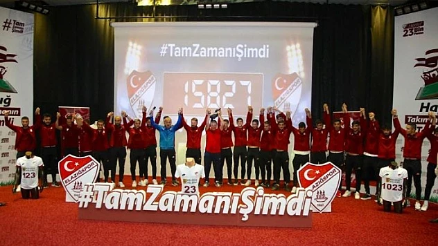 Elazığspor, alınan forma sayısını açıkladı