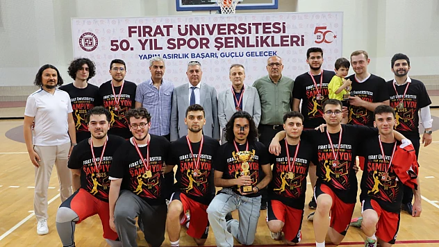 Fırat Üniversitesinde 50. Yıl Spor Şenlikleri coşkuyla tamamlandı