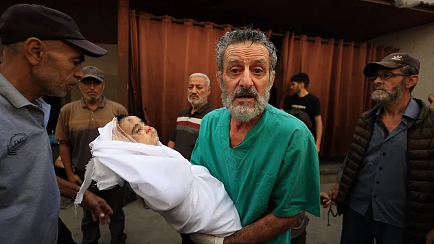 Gazze'de soykırım devam ediyor! Katil İsrail 7 aylık bir bebeğe kıydı