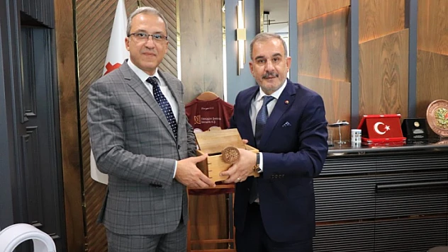 İl Emniyet Müdürü Karayel'den Başkan Alan'a ziyaret