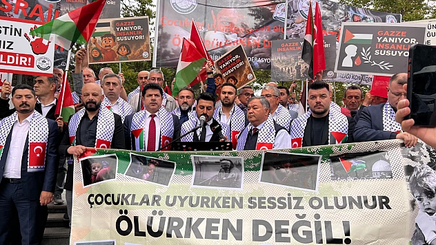 Kaya: Gazze'deki soykırıma sessiz kalmayacağız!