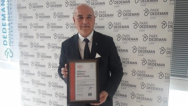 Park Dedeman Otel Güvenli Turizm Sertifikası Aldı