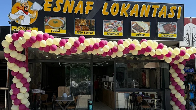 Sanayi Sitesi'ne nezih ve lezzetli bir durak: Esnaf Lokantası hizmete girdi