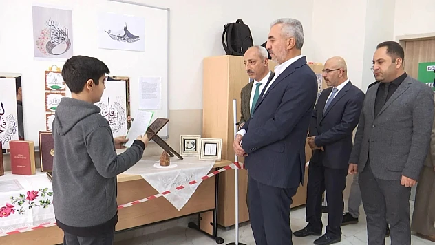 Şehit Aytaç Kaya Ortaokulu'nda 'Yöresel Ürün Sergisi' açıldı