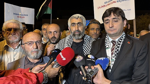 Sumud Filosu aktivistlerinden hemşehrimiz Akılotu, Elazığ'a döndü
