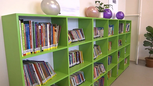 TOKİ Yemişlik İlkokulu Kütüphanesi hizmete girdi