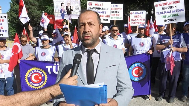 Türk Harb-İş Sendikası'ndan zam teklifine protesto