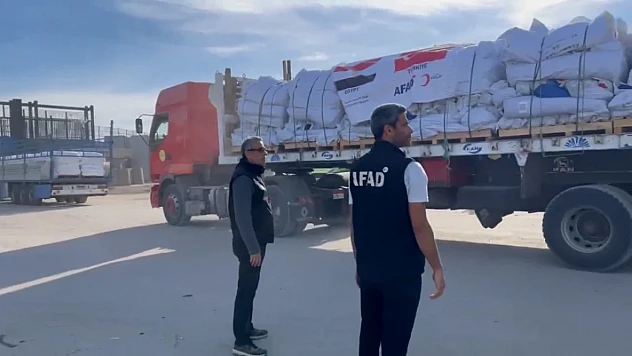 Türkiye'den Gazze'ye yardım eli