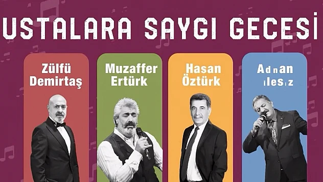 Ustalara saygı gecesi