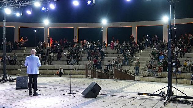Yaz Etkinliklerinde, TSM Sanatçısı Abdullah Ercan sahne aldı