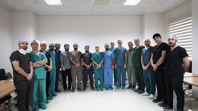 Laparoskopik cerrahi kursu düzenlendi