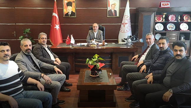 Türk Sağlık Sen, sorunları İl Sağlık Müdürü Gecekuşu'na iletti