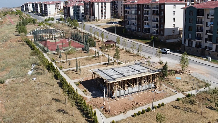 5 Muhtarlık Ofisi'nde çalışmalar hızla sürüyor