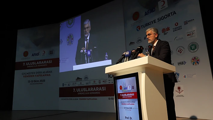 7. Uluslararası Dirençlilik Kongresi Fırat Üniversitesi ev sahipliğinde başladı