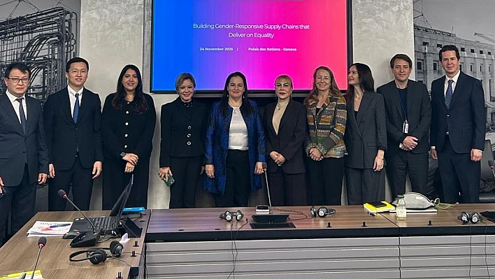 Açık, BM Forumu'nda kadın odaklı tedarik zincirlerini anlattı