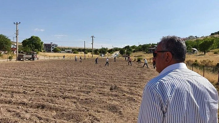 Ağın'da hayır bahçesi projesi