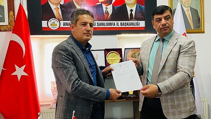 Anavatan Partisi İl Başkanlığına Saraç atandı