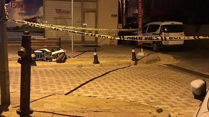 Milas'ta baba ve oğula evlerinin önünde pusu