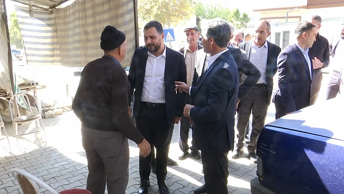 Başkan Bal, Baskil'de temaslarda bulundu