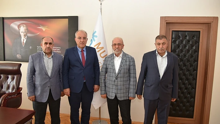 Başkan Dumandağ ve yönetiminin Tunceli temasları