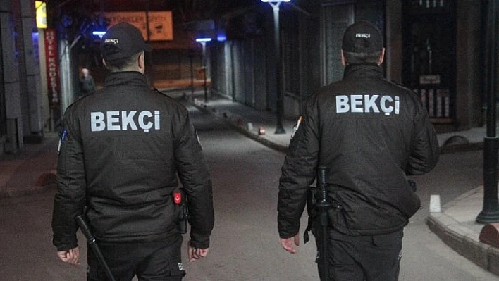 Bekçiler, kişi ve mal varlığına karşı işlenen suçları düşürdü