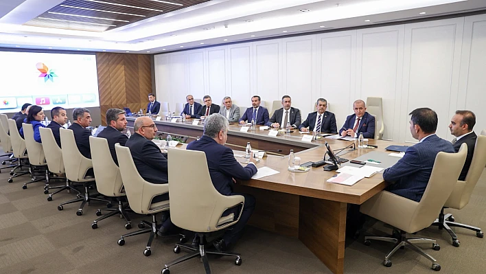 Çimento Fabrikasının taşınması için bakanlık nezdinde toplantı yapıldı