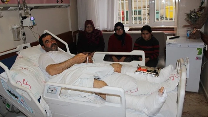 Depremde panikle pencereden atladı, iki bacağını kırdı