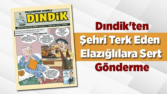 Dındik, çok konuşulacak karikatürü manşetten verdi