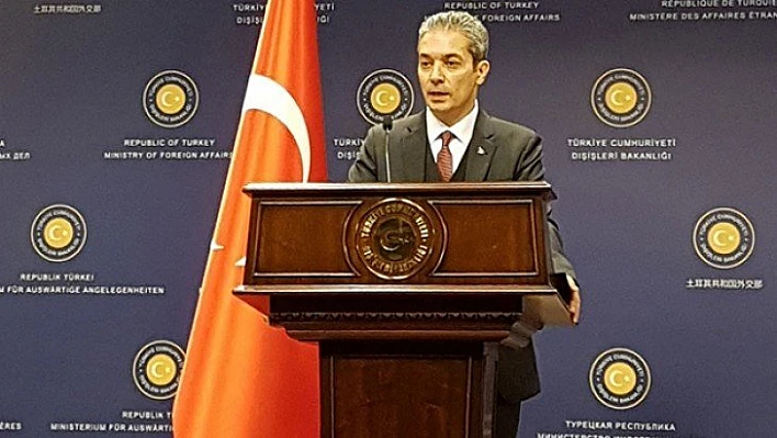 Dışişleri'nden AB'ye Doğu Akdeniz tepkisi!