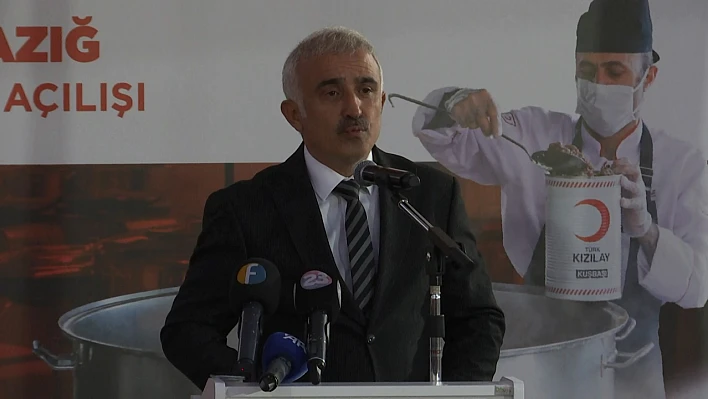 Elazığ Aşevinin açılışı yapıldı