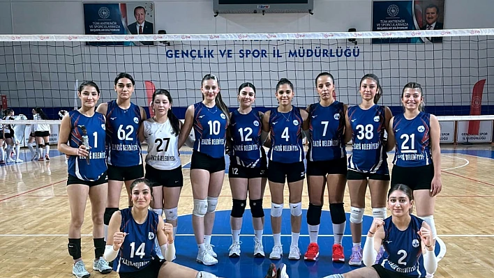 Elazığ Belediyespor Kadın Voleybol Takımı, galibiyete uzandı