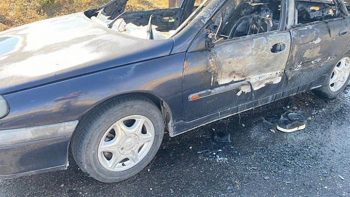 Elazığ'da bir kişi yanmış halde bulundu