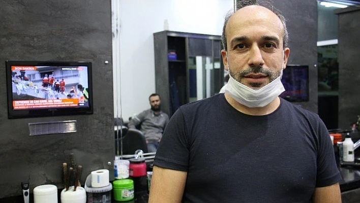 Elazığ'da enkazdan 1,5 saat sonra çıkartılan depremzede: 'İzmir'de olmak ve  yardım etmek istedim'